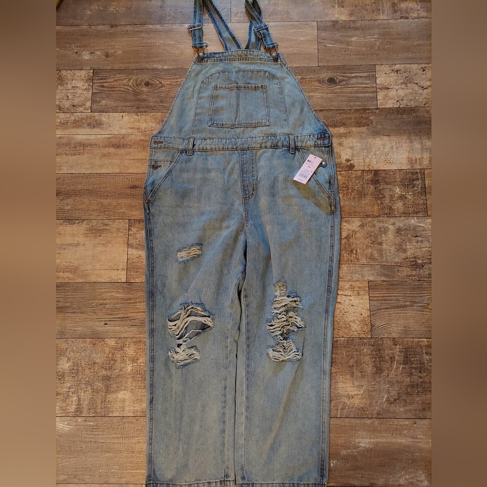 Distressed Overalls Size XXL (14)